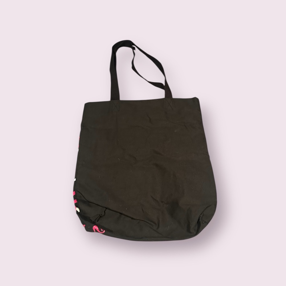 Stylish Black and Pink Barbie Tote Bag - Picture 10 of 10